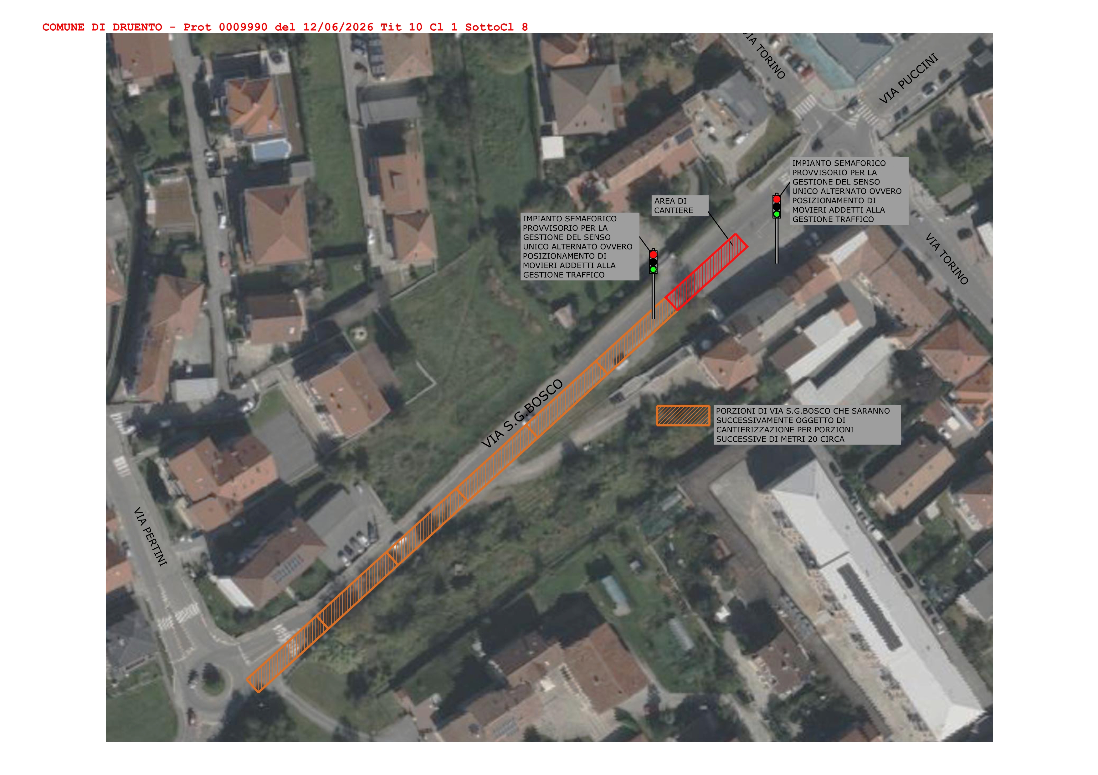 Avviso alla cittadinanza - Modifiche viabilità