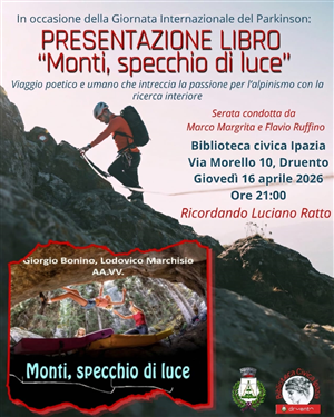 Presentazione libro " Monti, specchio di luce"