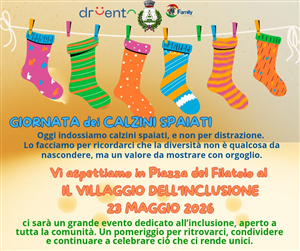 Giornata dei calzini spaiati 2026